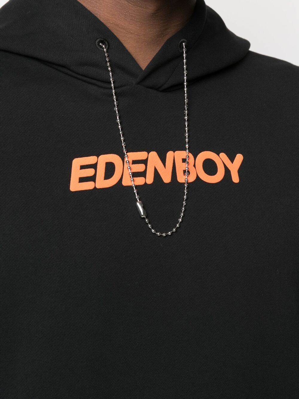 MCQ slogan-print pullover hoodie Add