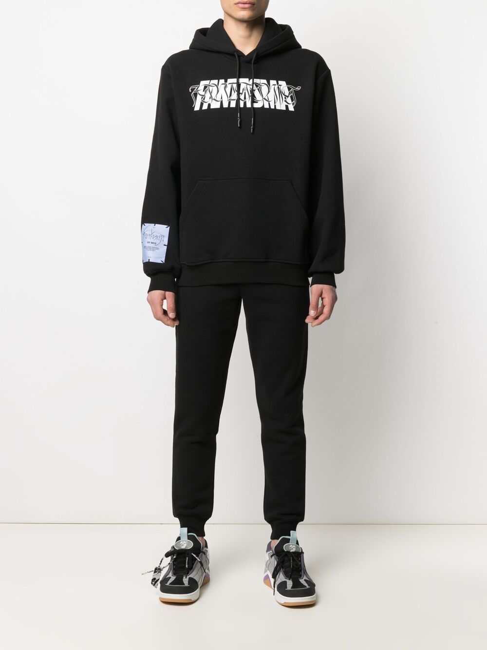 MCQ Fantasma slogan print hoodie