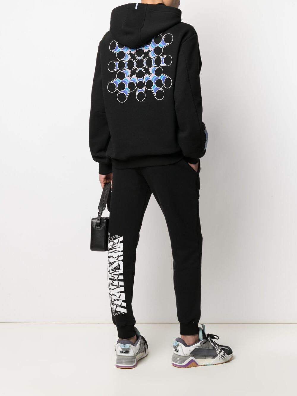 MCQ Fantasma slogan print hoodie