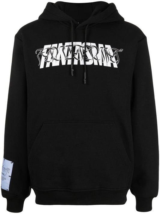 MCQ Fantasma slogan print hoodie
