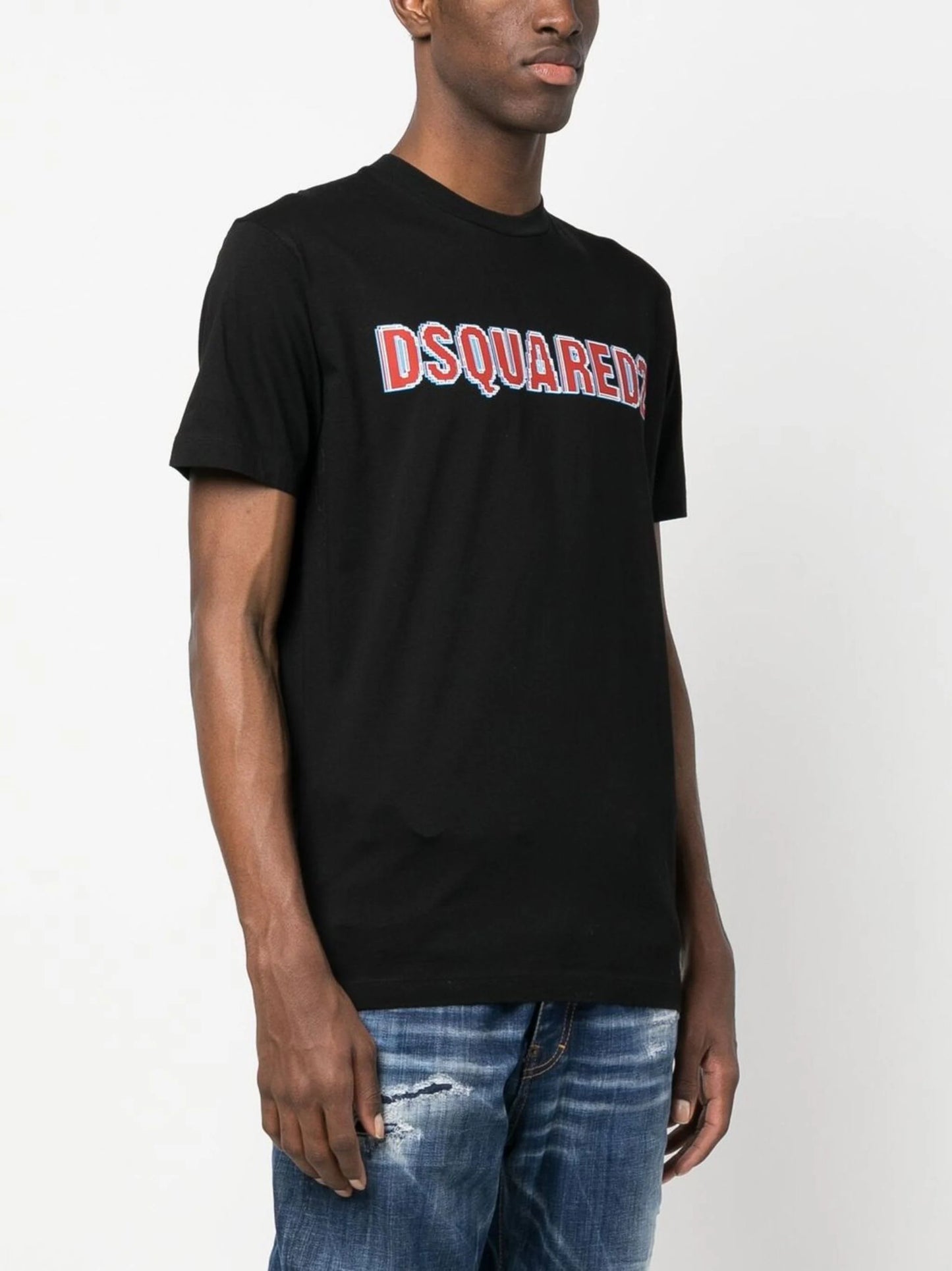 DSQUARED2 logo-print cotton T-shirt