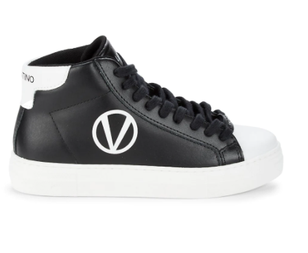 Valentino by Mari Valentino Petra Leather High-Top Sneakers