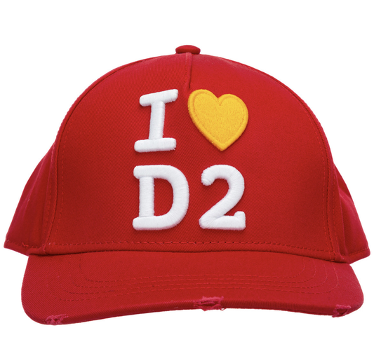 DSQUARED2
Adjustable men's cotton hat baseball cap baseball