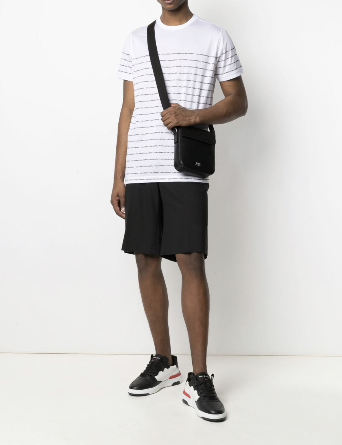 Karl Lagerfeld logo crew-neck T-shirt