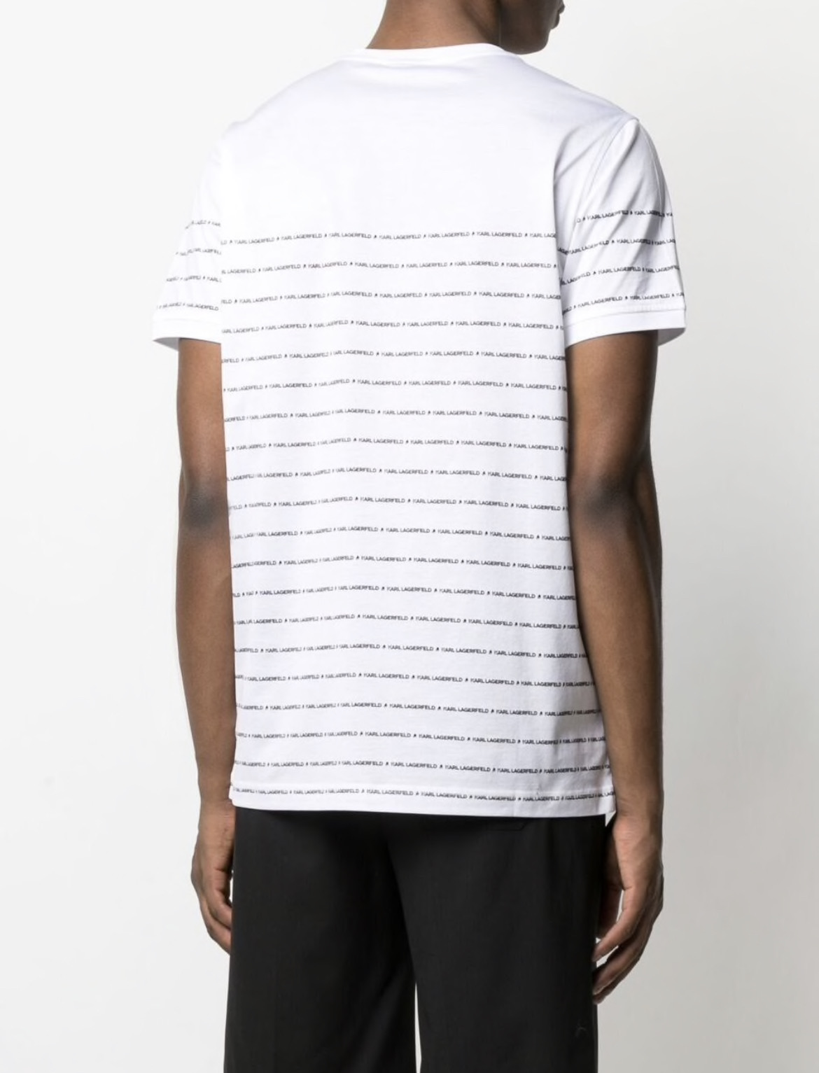 Karl Lagerfeld logo crew-neck T-shirt