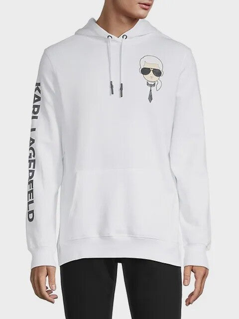 KARL LAGERFELD outlet PARIS MEN’S Logo Hoodie & Mask XXL