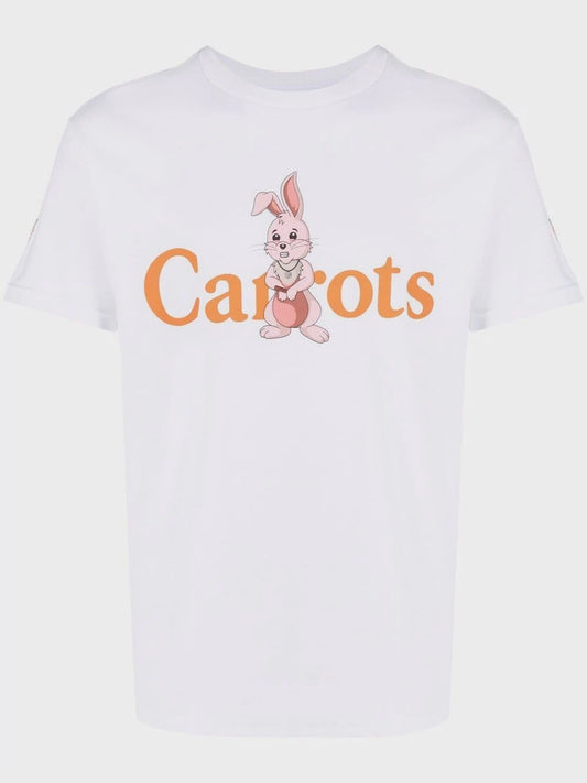 Carrots logo-print short-sleeved T-shirt