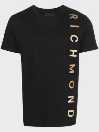 John Richmond logo graphic-print cotton T-shirt