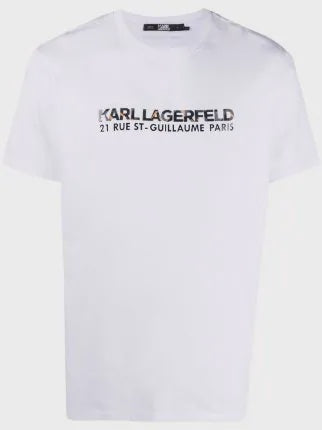 Karl Lagerfeld logo-print T-shirt