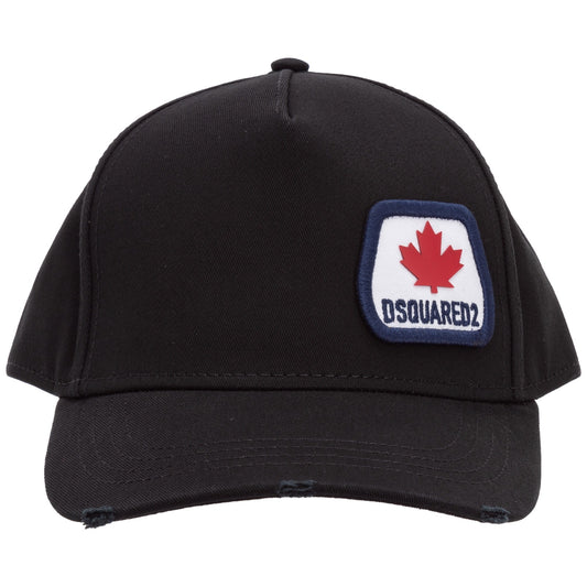 Adjustable men's cotton hat baseball cap d.2 patch DSQUARED2