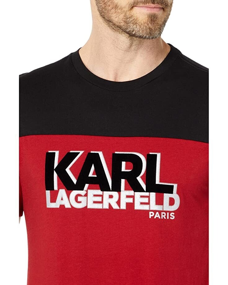 KL Paris Colorblock Logo T-Shirt