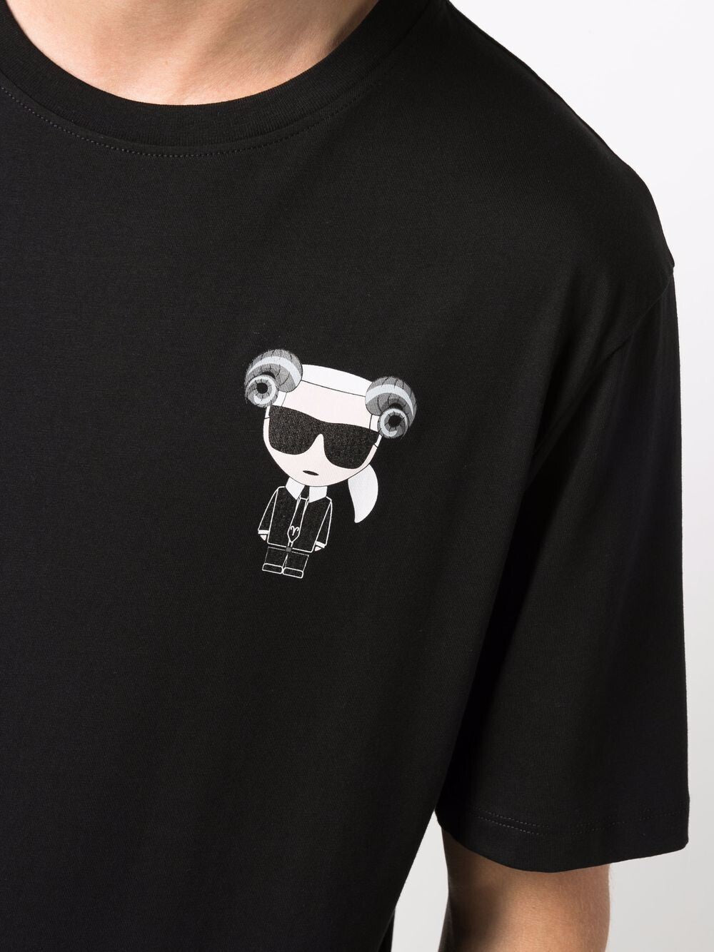 Karl Lagerfeld Aries logo-print T-shirt