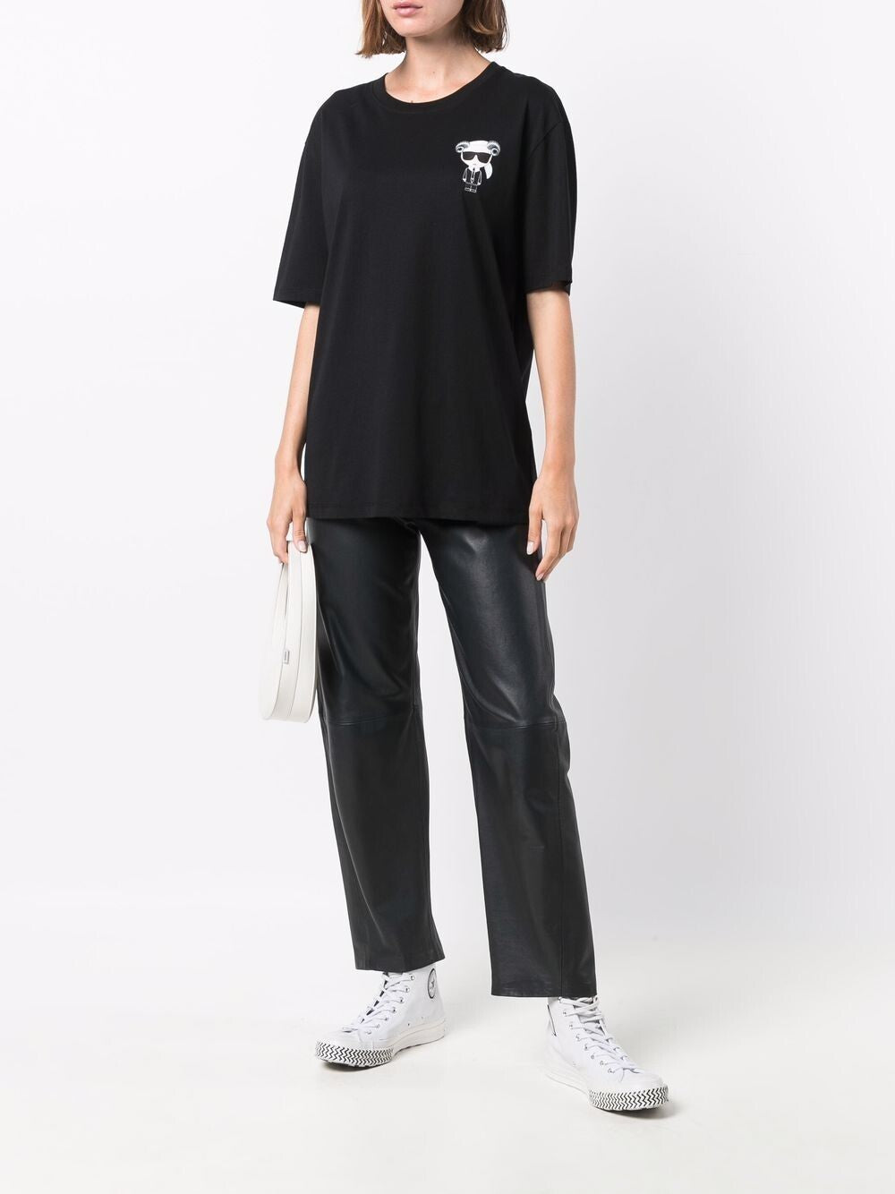 Karl Lagerfeld Aries logo-print T-shirt