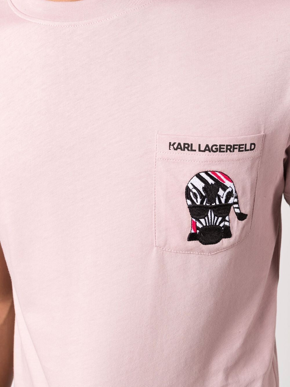 Karl Lagerfeld Ikonik animal-logo crewneck T-shirt
