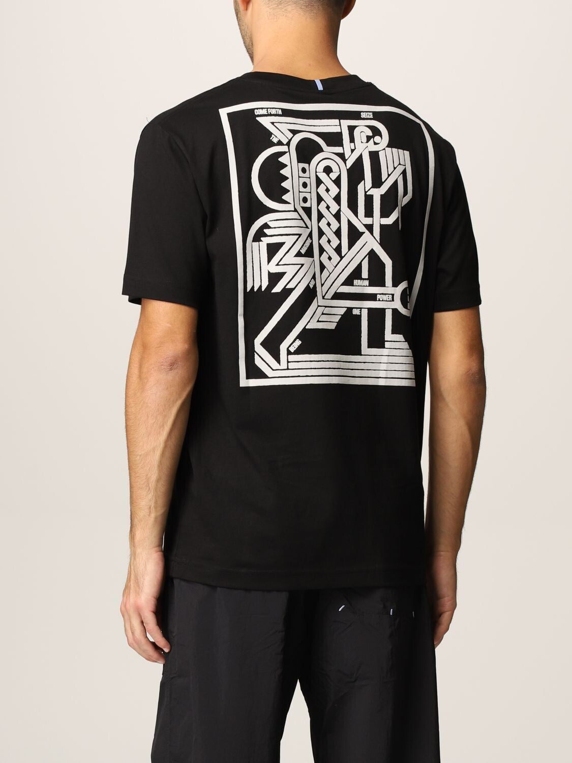 MCQ Icon In Dust Cotton T-shirt