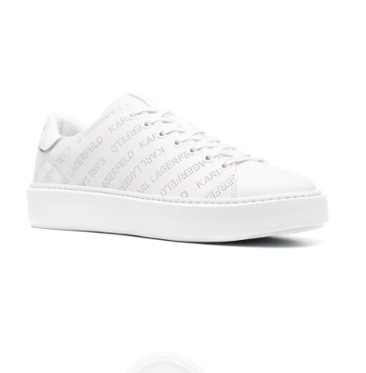 Karl Lagerfeld Perforated Low-top Sneakers