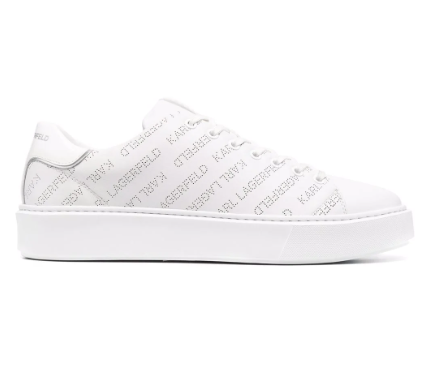 Karl Lagerfeld Perforated Low-top Sneakers