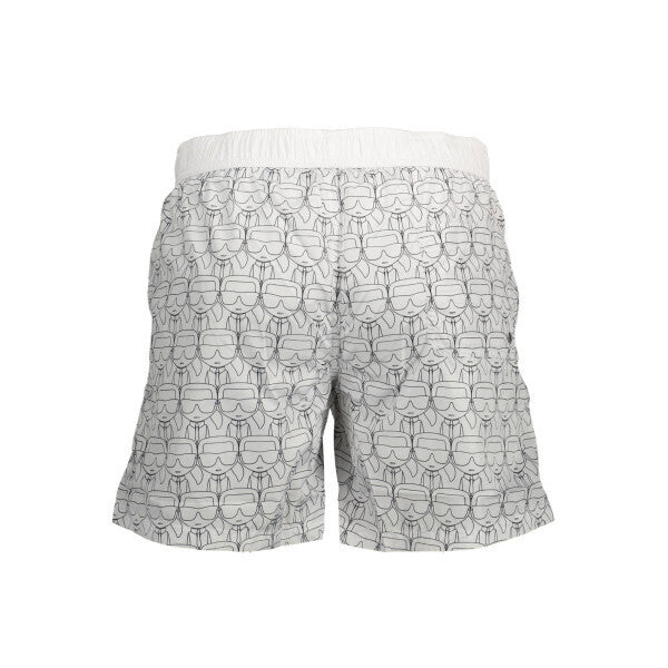 Karl Lagerfeld K/Ikonik All-Over Artwork Boardshorts