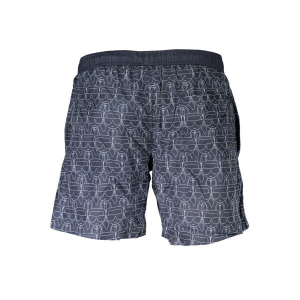 Karl Lagerfeld K/Ikonik All-Over Artwork Boardshorts