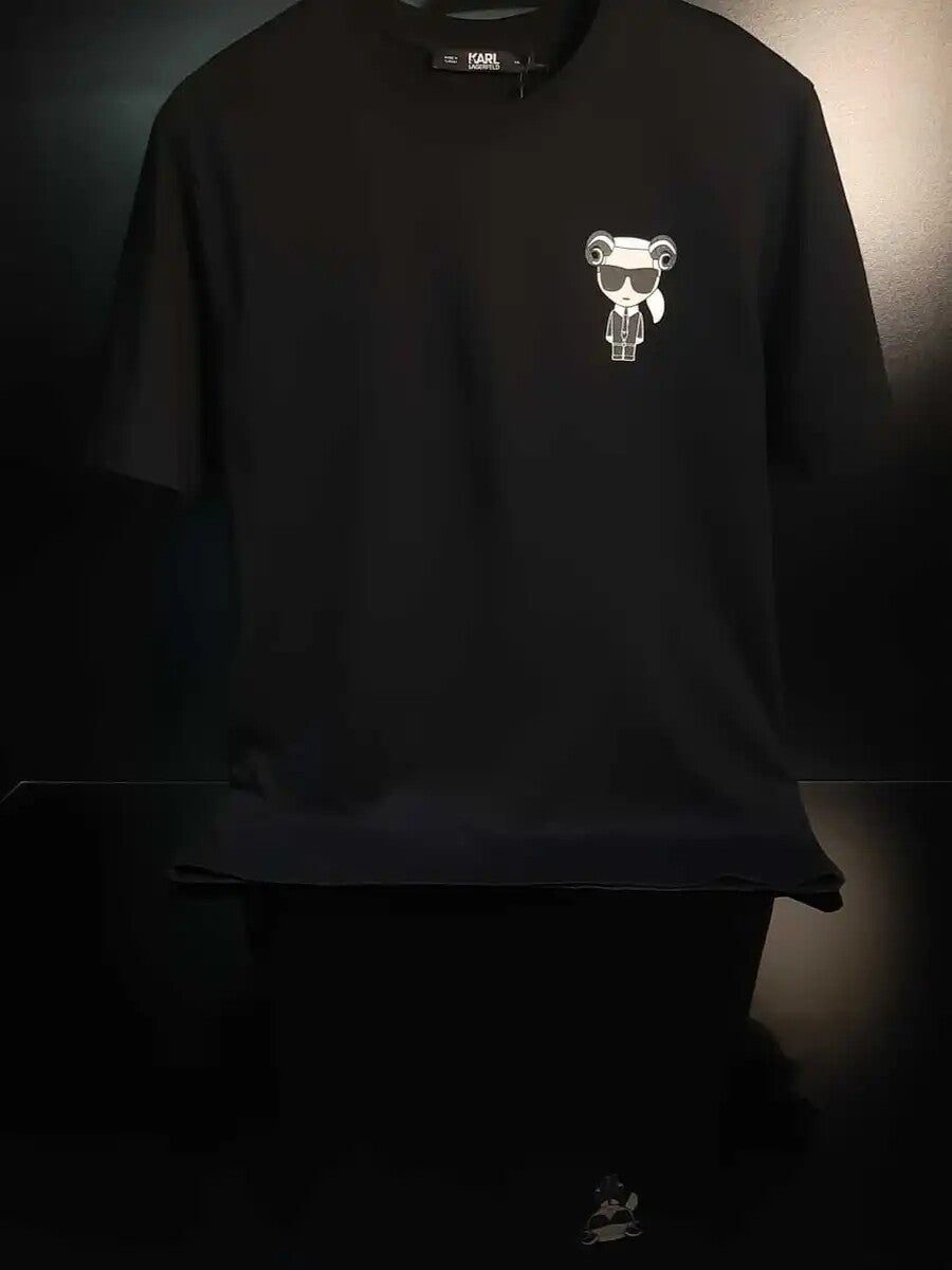 Karl Lagerfeld Aries logo-print T-shirt