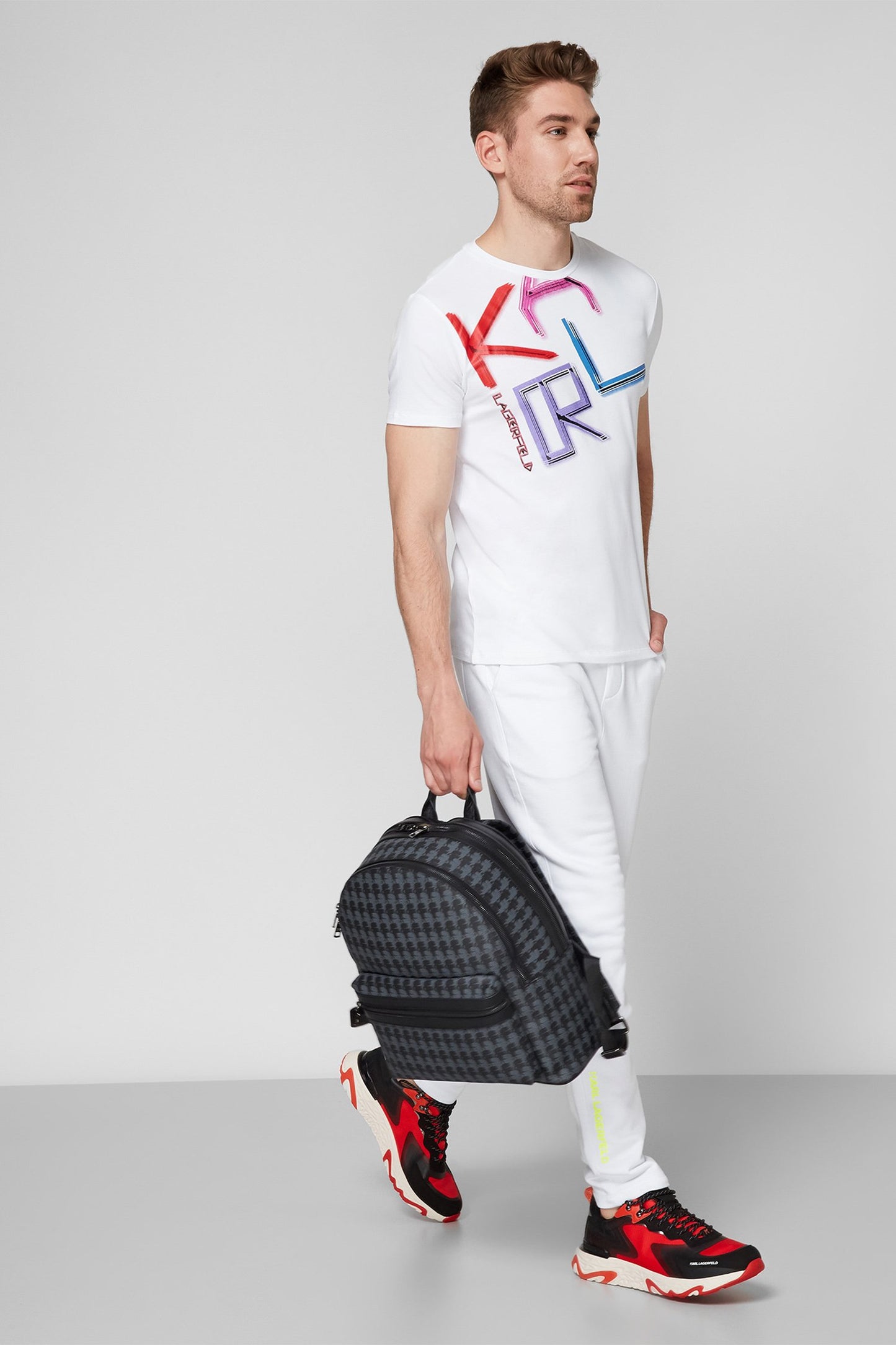 Karl Lagerfeld Logo Print T- shirt