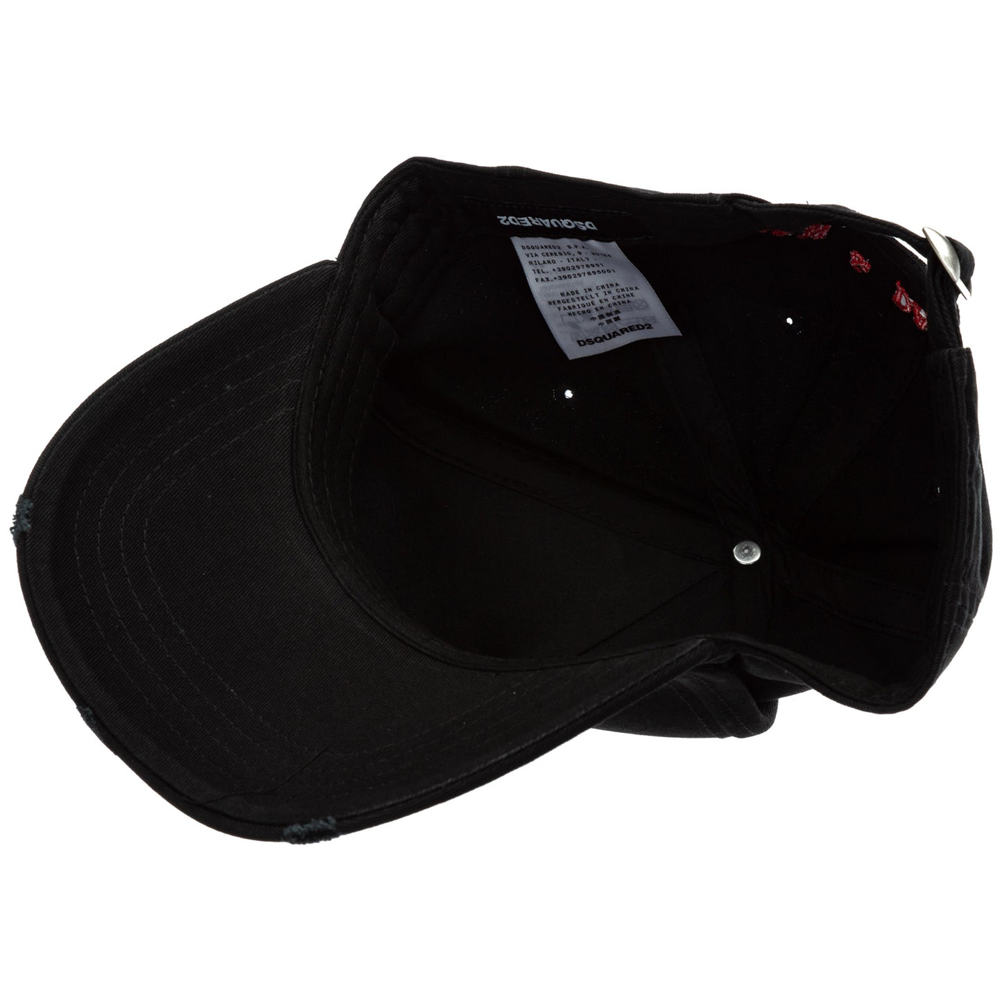 DSQUARED2
Adjustable men's cotton hat baseball cap baseball