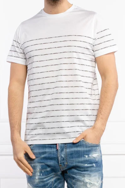 Karl Lagerfeld logo crew-neck T-shirt