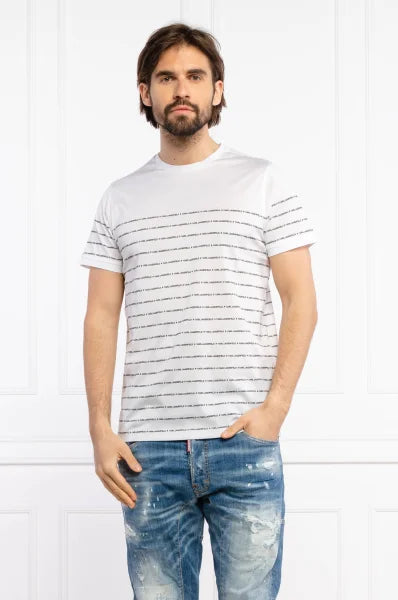 Karl Lagerfeld logo crew-neck T-shirt