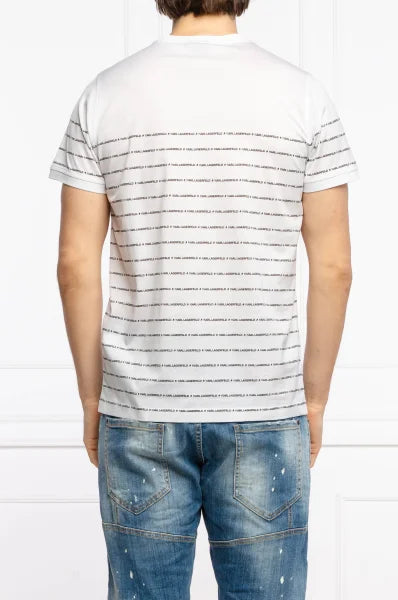 Karl Lagerfeld logo crew-neck T-shirt