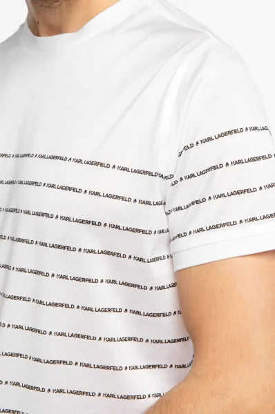 Karl Lagerfeld logo crew-neck T-shirt