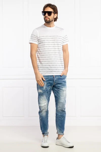 Karl Lagerfeld logo crew-neck T-shirt