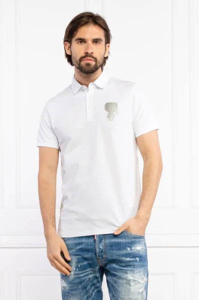 Karl Lagerfeld Karl motif logo Golf polo shirt