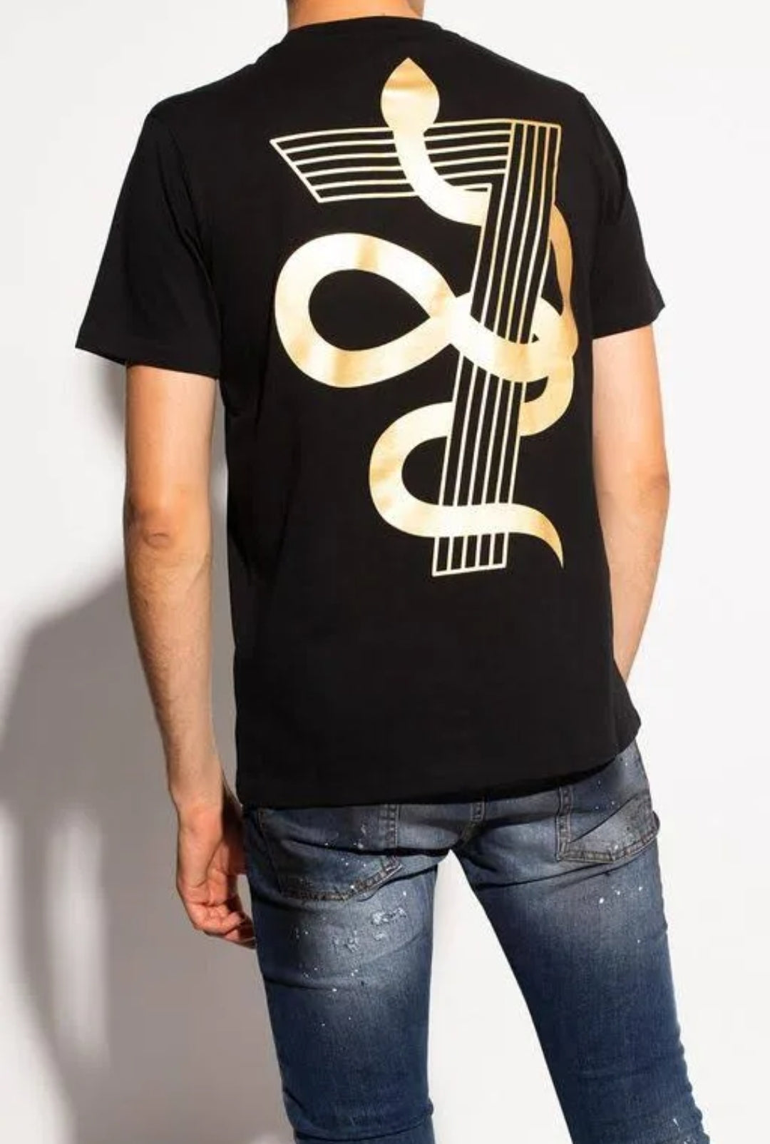 John Richmond logo graphic-print cotton T-shirt