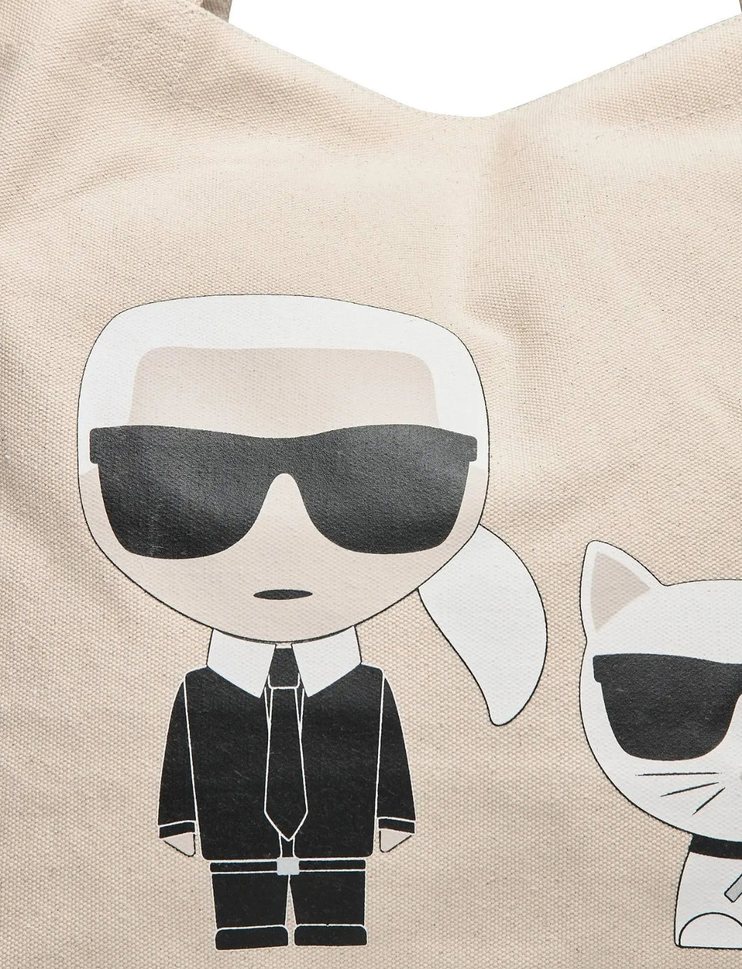Karl Lagerfeld Tote Brown-Natural Bag