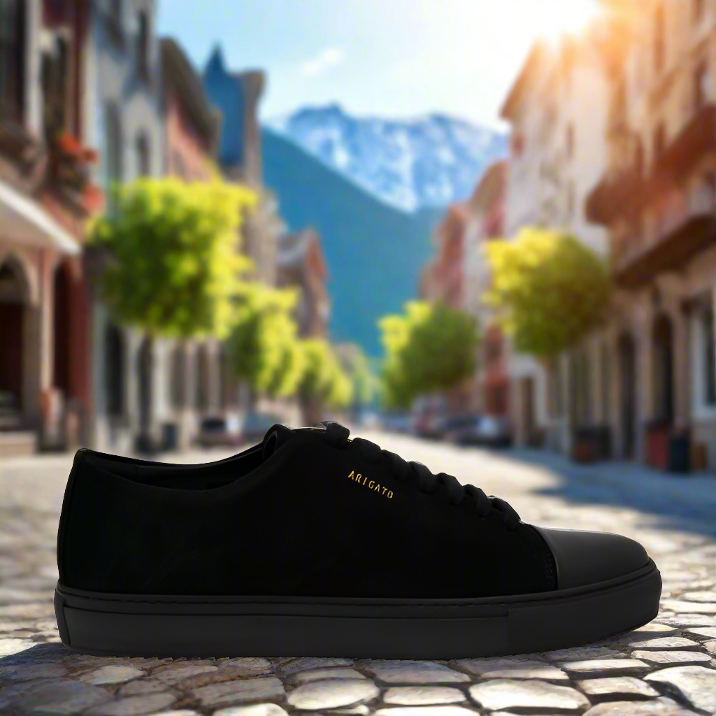 Axel Arigato side logo sneakers Elementarystores