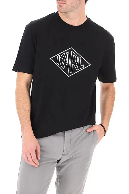 Karl T-shirt in black