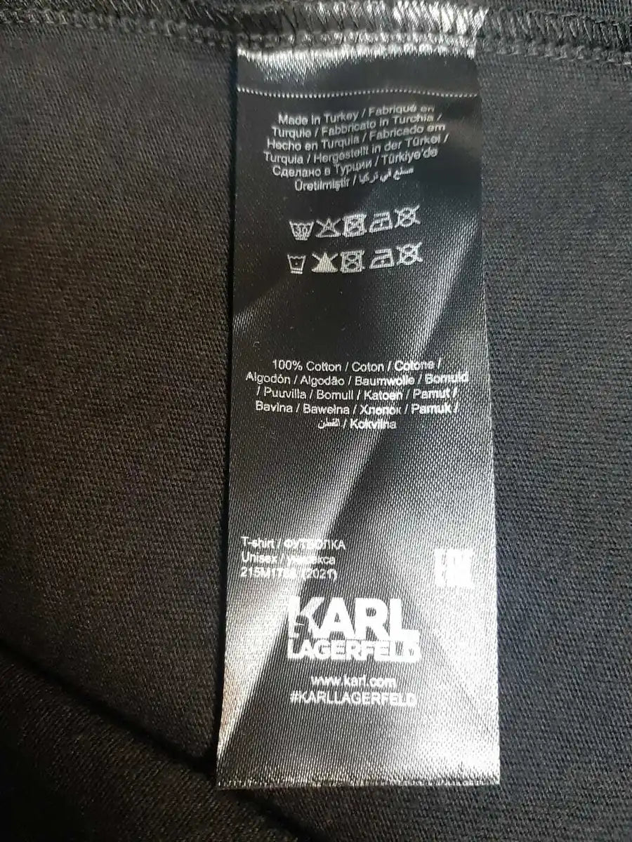 Karl Lagerfeld KL Monogram Logo T-shirt