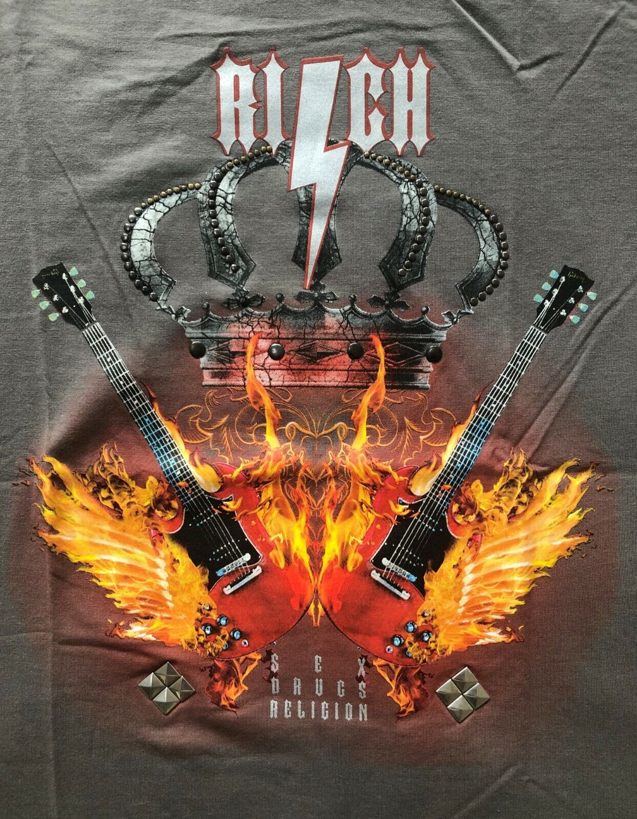 John Richmond Grey T-shirt