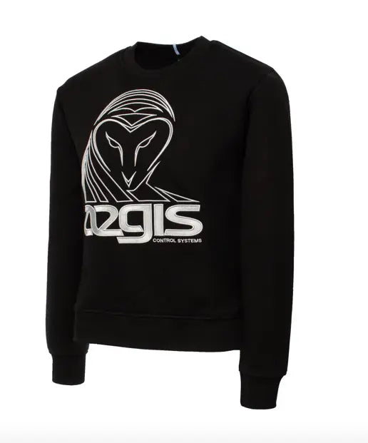 MCQ Alexander McQueen Aegis Owl Embroidery Sweatshirt