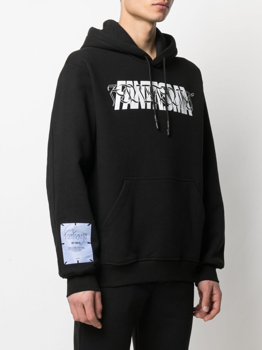 MCQ Fantasma slogan print hoodie