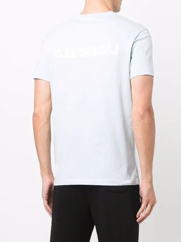 Karl Lagerfeld Reverse logo-printed T-shirt