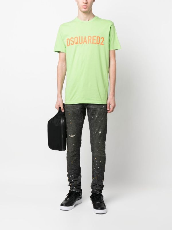 DSQUARED2
logo-print crew-neck T-shirt