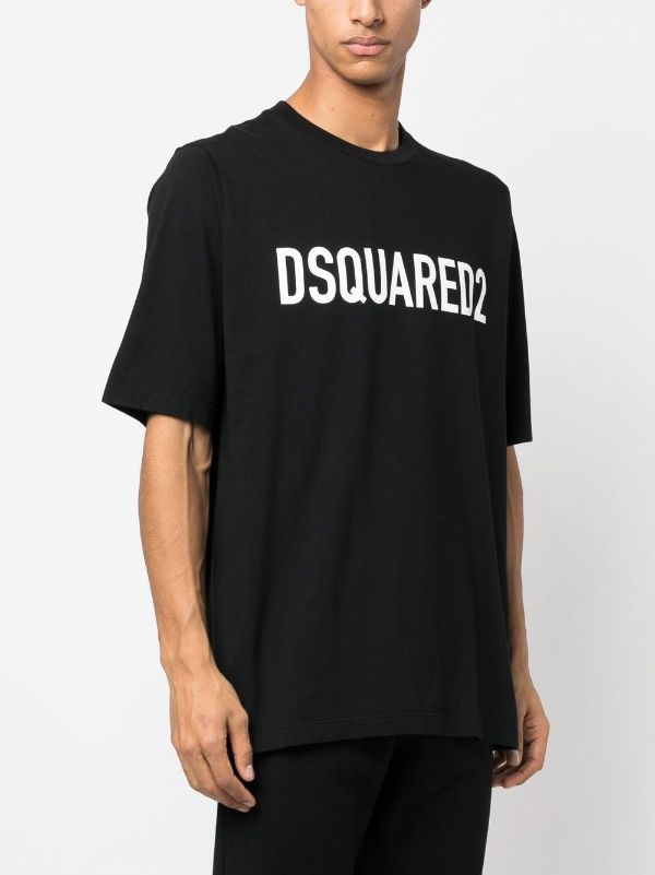 DSQUARED2 Icon Logo Loose Fit T Shirt White