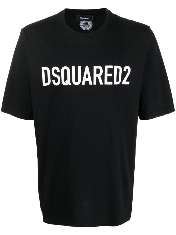 DSQUARED2 Icon Logo Loose Fit T Shirt White