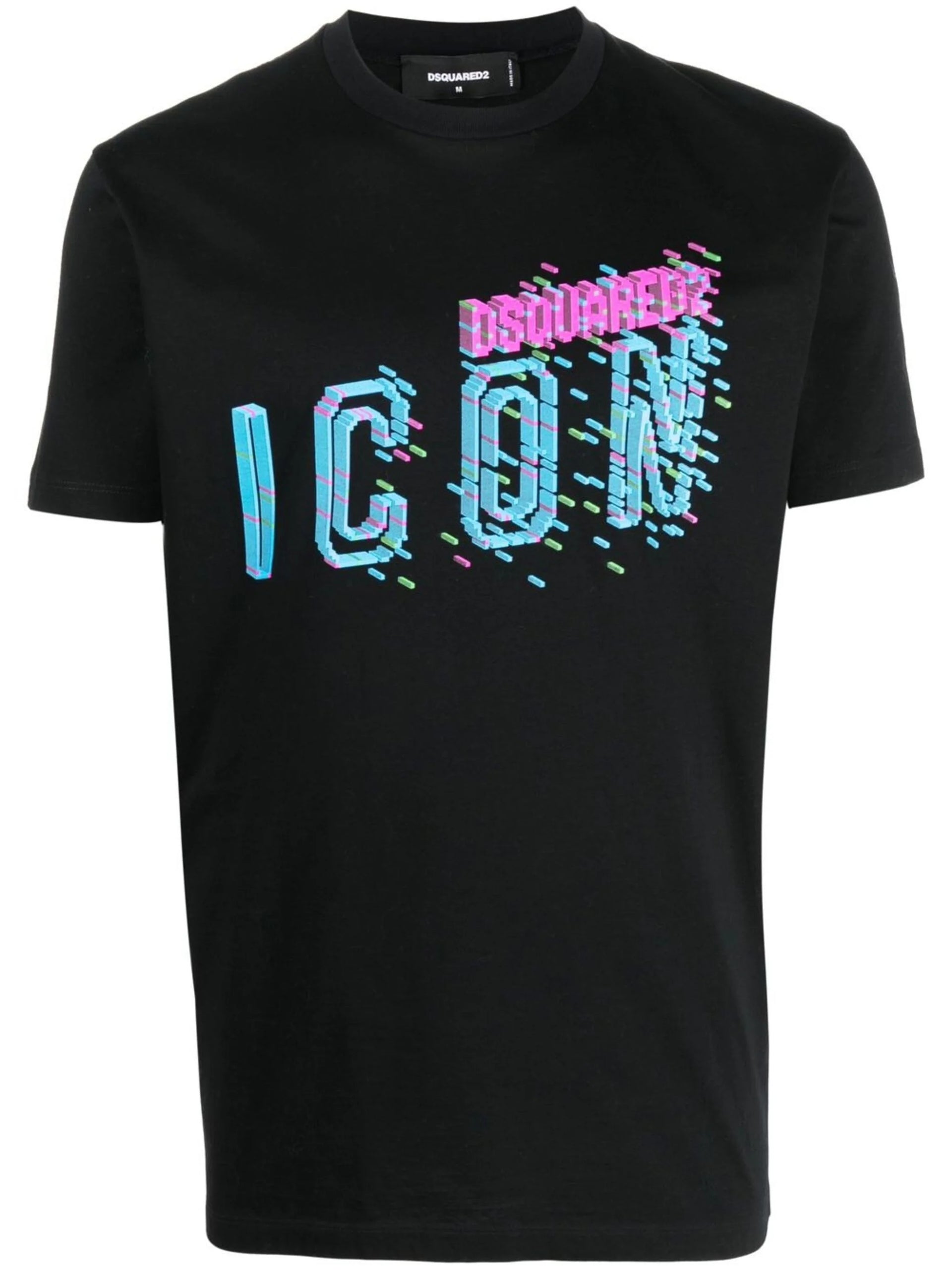 DSQUARED2 Icon Pixelated T Shirt – Elementarystores DSQUARED2 Icon Pixelated T Shirt – Elementarystores