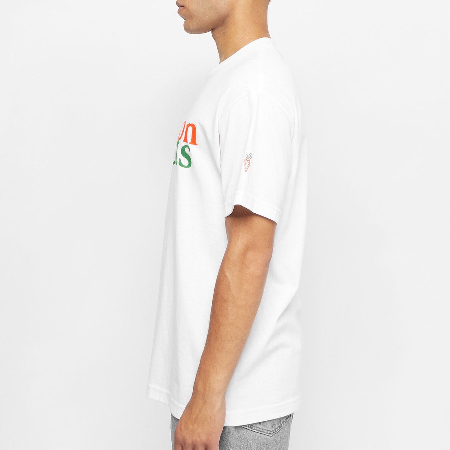 Carrots x Babylon stacked logo T-shirt