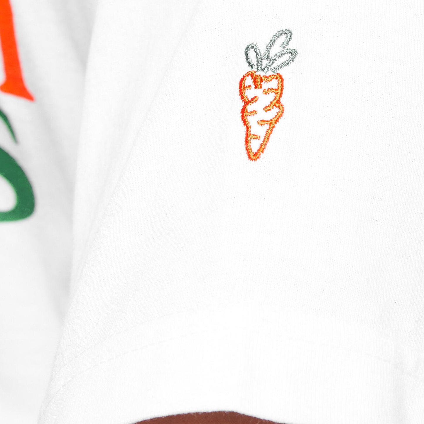 Carrots x Babylon stacked logo T-shirt