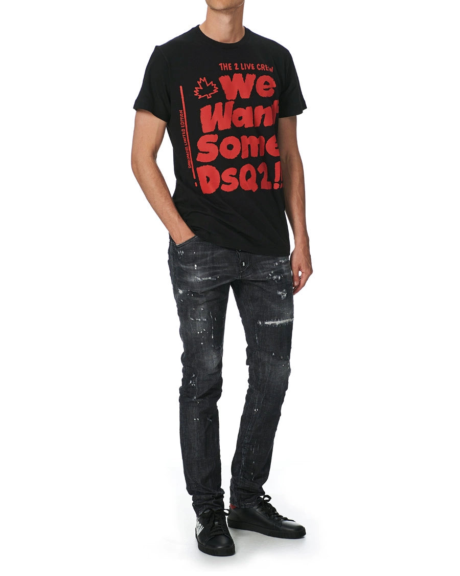 DSQUARED2 WANT SOME LOGO T-SHIRT