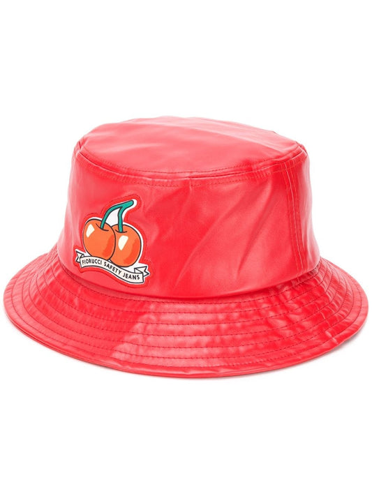 Fiorucci Cherry vinyl bucket hat