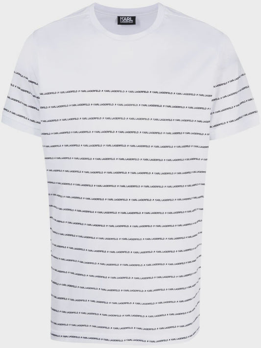 Karl Lagerfeld logo crew-neck T-shirt